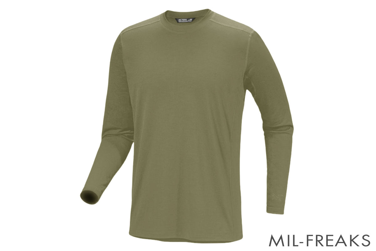Arc'teryx LEAF Cold WX Long Sleeve Shirt AR (メリノウール) Men's Crocodile