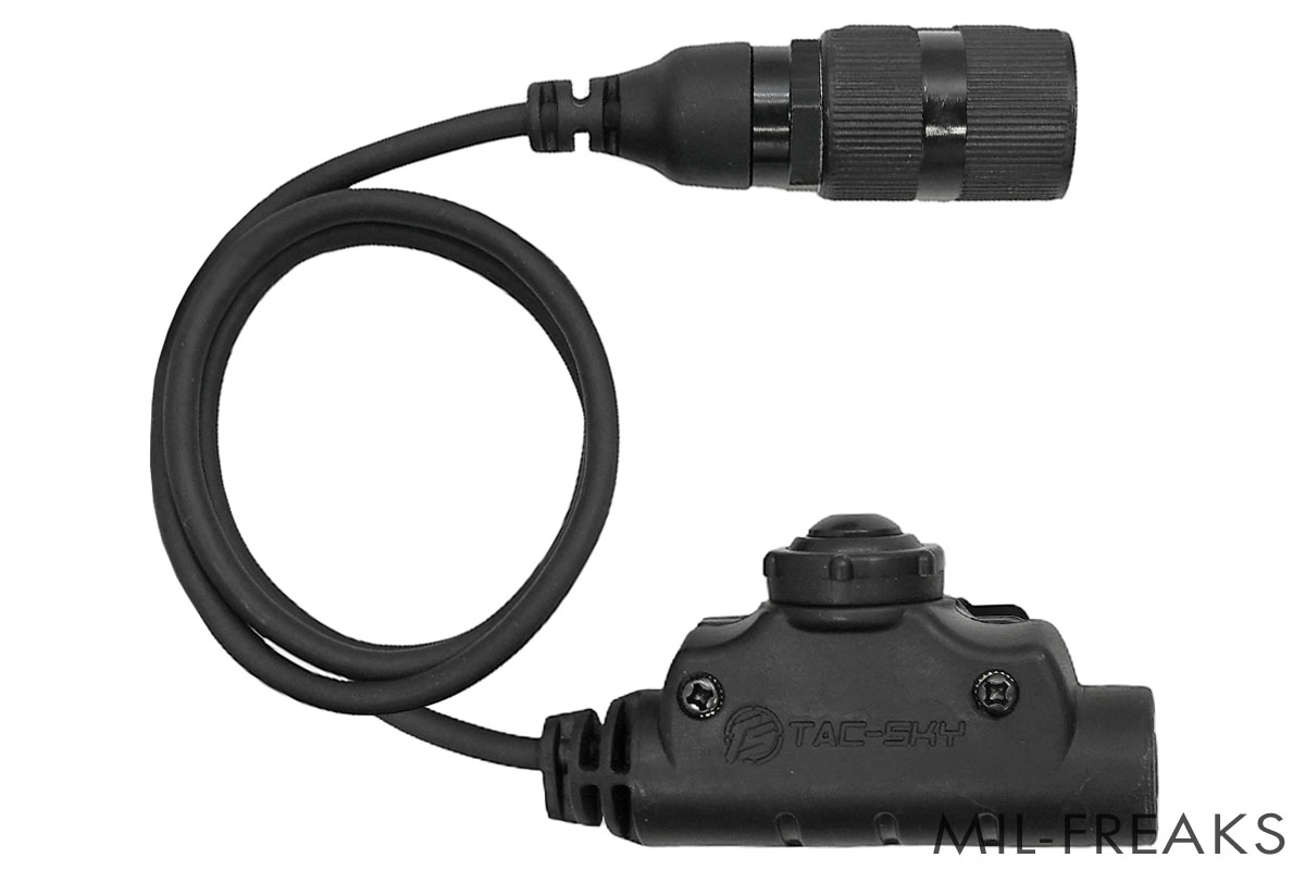 TAC-SKY TEAタイプ U94 V2 PTTマイクスイッチ 6ピン アーバンコネクター ブラック