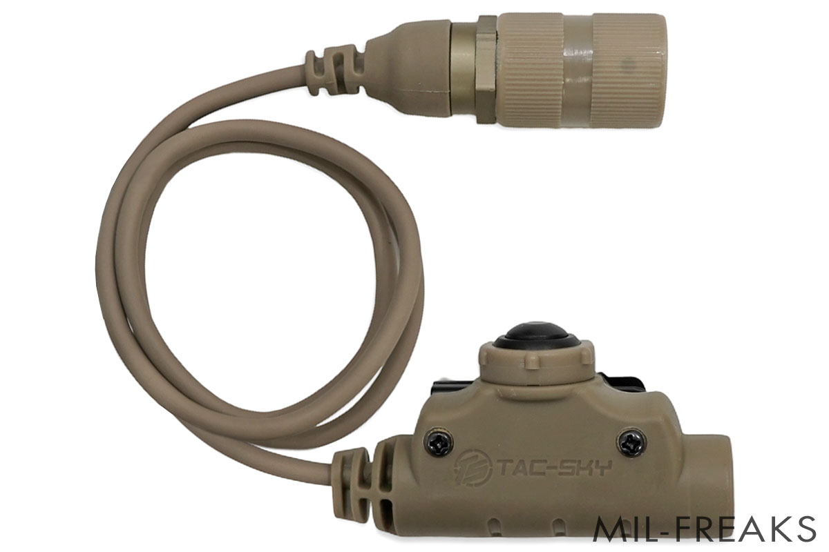 TAC-SKY TEAタイプ U94 V2 PTTマイクスイッチ 6ピン アーバンコネクター TAN