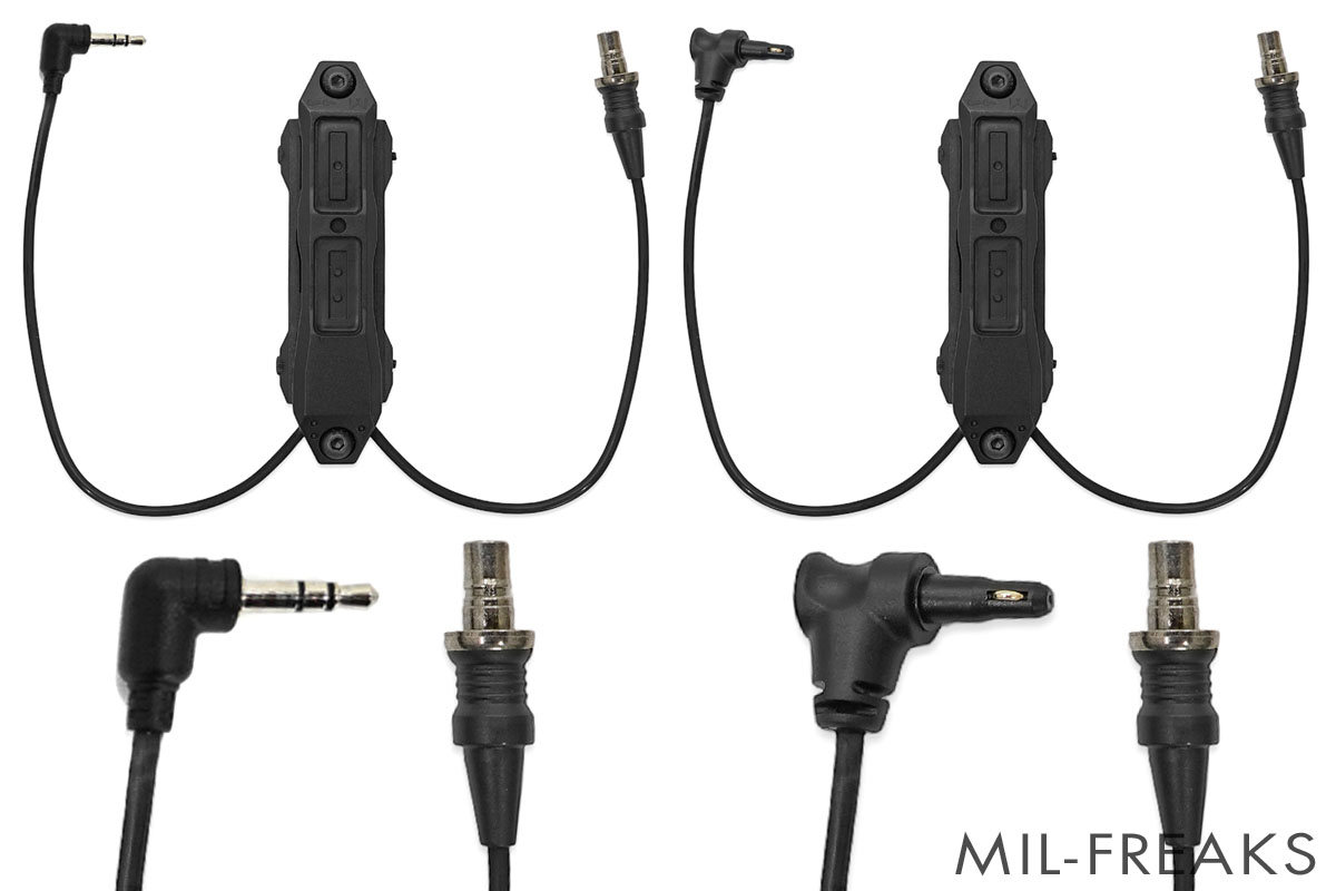 SOTAC GEAR デュアル リモートスイッチ レール/M-LOK/Keymod対応 ジャック各種 ブラック