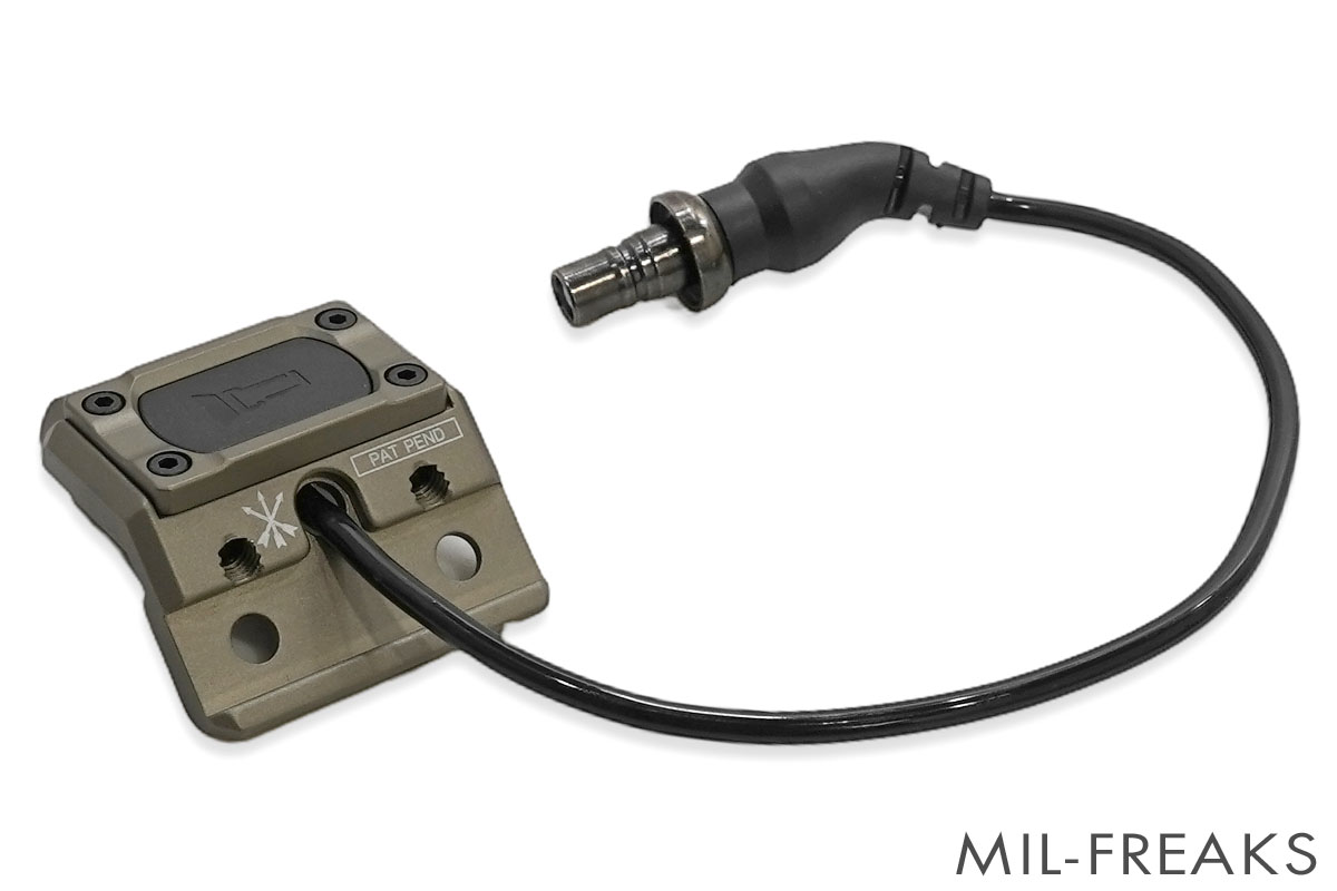 SOTAC GEAR Modlite X UNITYタイプ ModButton リモートスイッチ オフセット ライトマウント SureFireジャック フラットダークアース