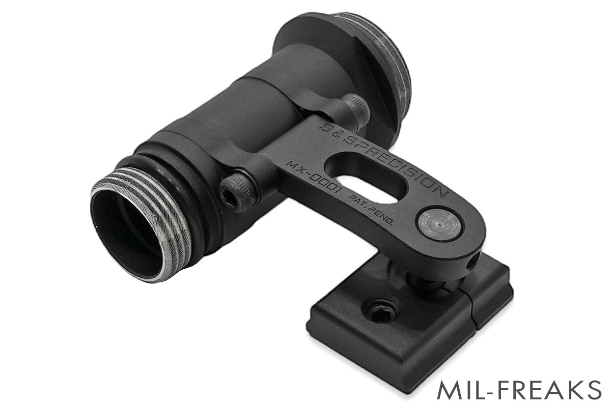 SOTAC GEAR S&Sタイプ M-Ax ヘルメットレール用マウント ブラック