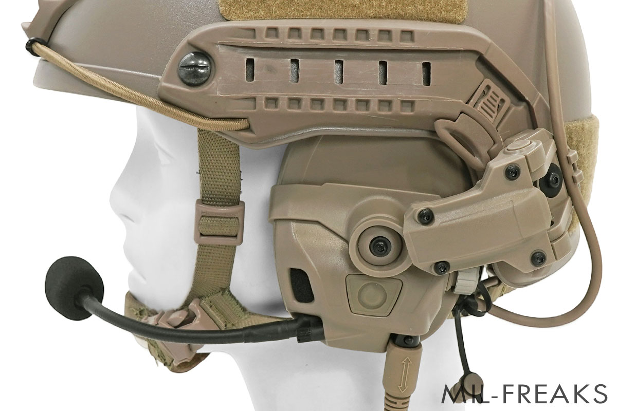 FMA x FALCO (FCS) Ops-Coreタイプ AMPヘッドセット ARCレールアダプターセット アーバンTAN