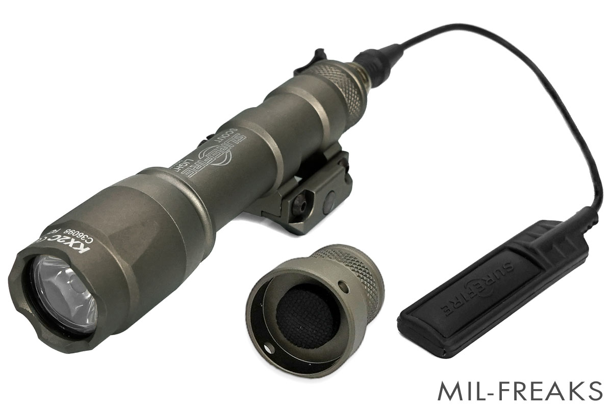 SOTAC GEAR SureFireタイプ M600C タクティカル スカウトライト フラットダークアース