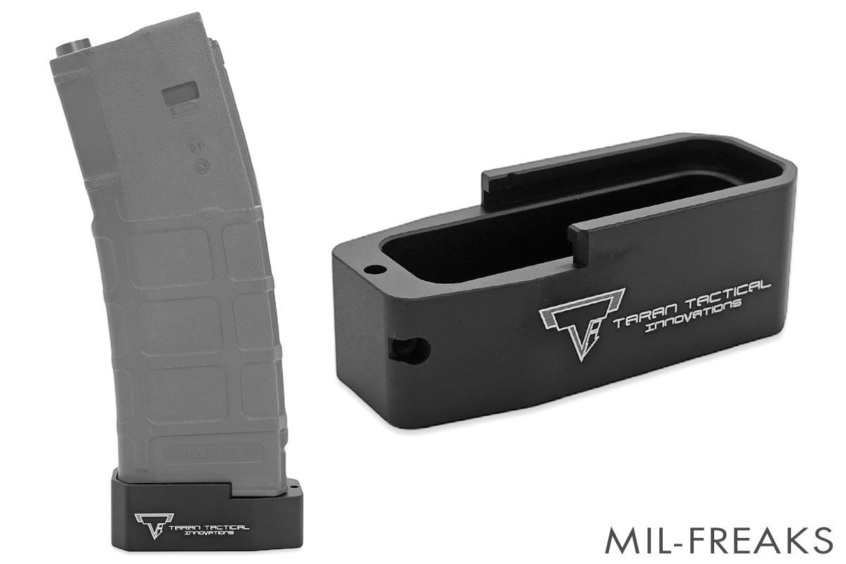 EMG TTIタイプ ライセンス認証 M4/16 5.56 PMAG用マガジンパッド ブラック