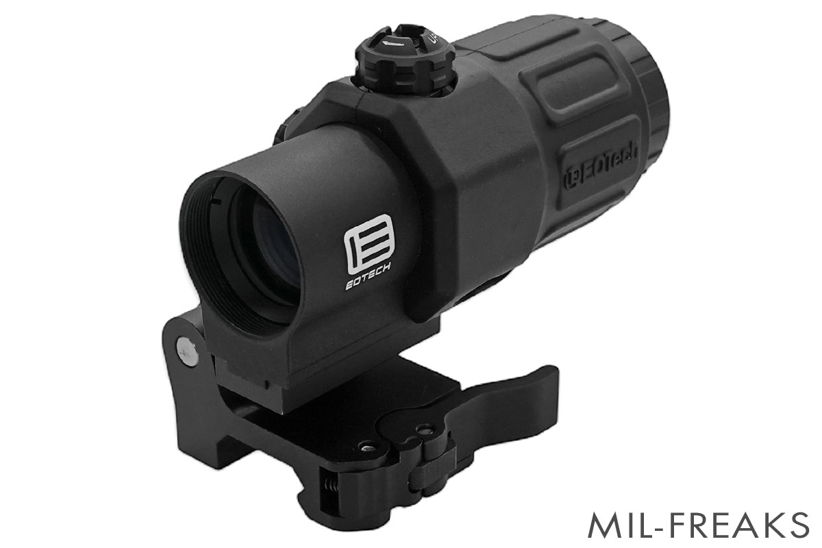 SOTAC GEAR EOTechタイプ G33. STS 3X マグニファイア サイドフリップマウントセット ブラック