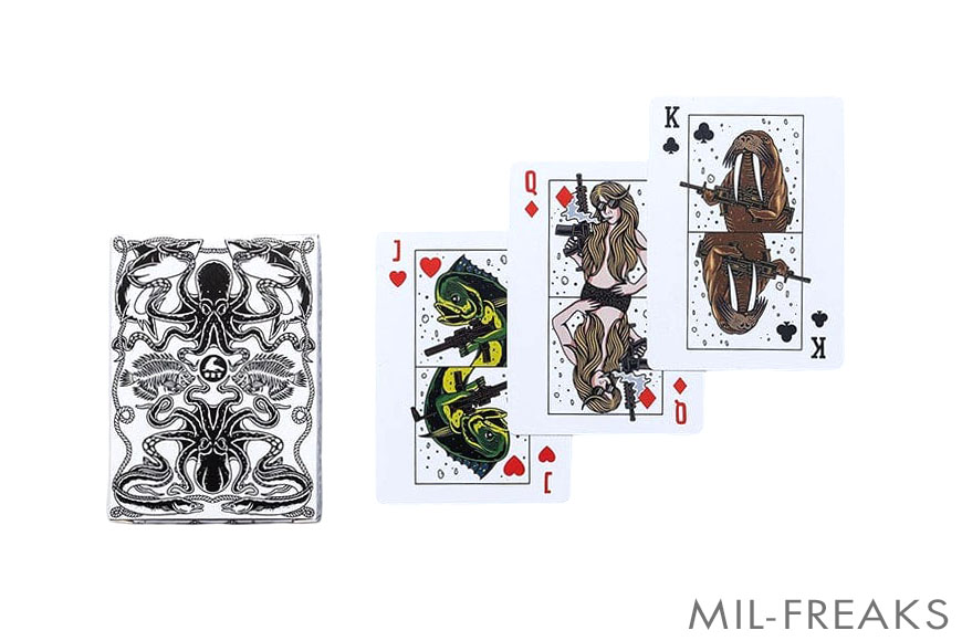 URT ウォータープルーフ トランプ カード ホワイト