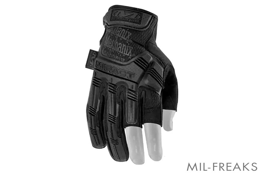 Mechanix Wear x Agilite MPF78 M-PACT フィンガーレスグローブ ブラック