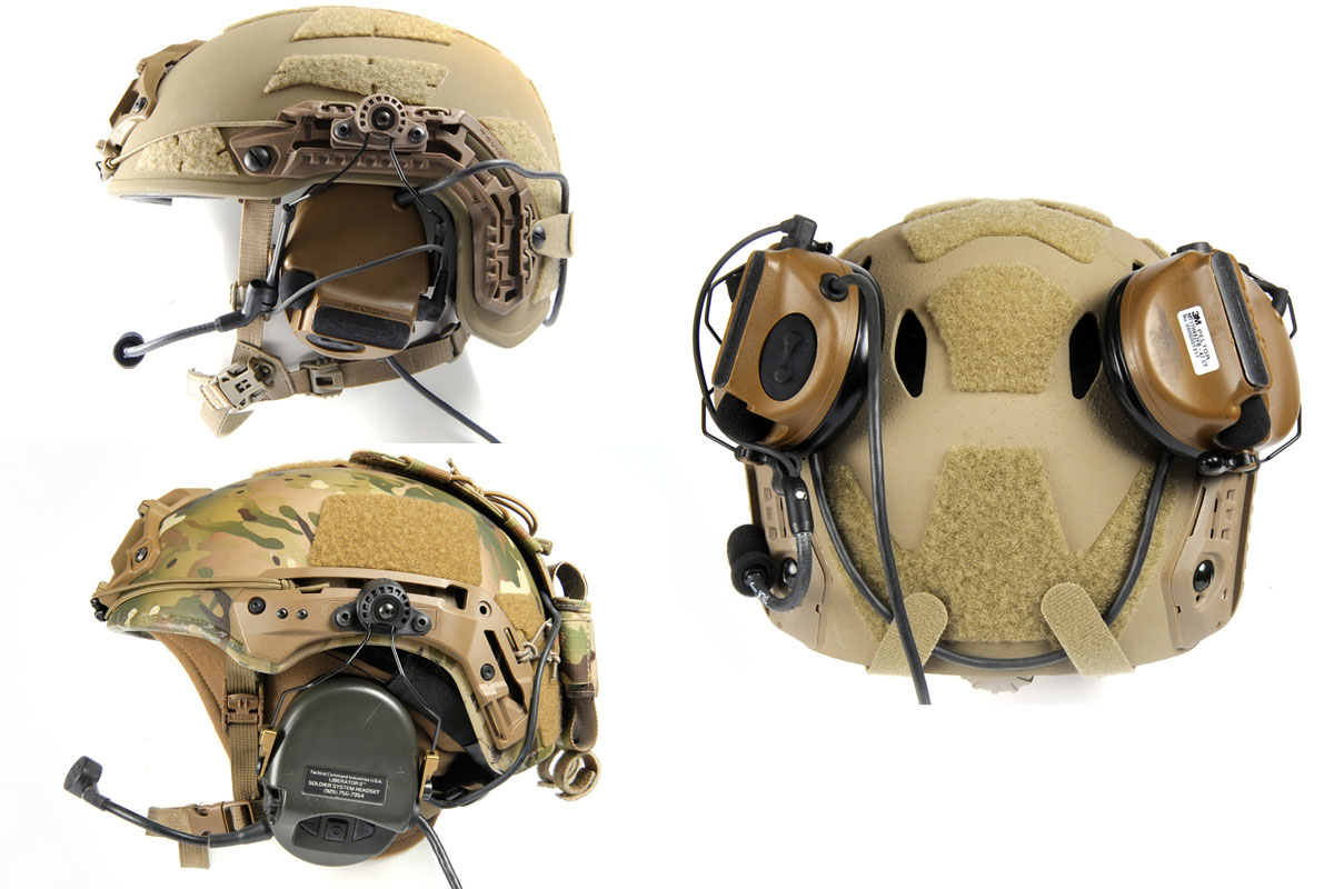 TAC-SKY UNITYタイプ MARK 2.0 汎用ヘルメットレール アダプター ブラック