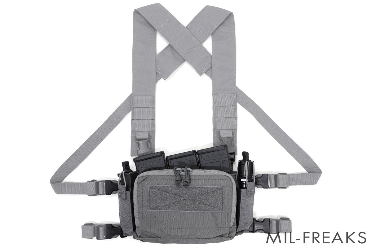 Haley Strategic D3CRM マイクロ チェストリグ Disruptive グレー