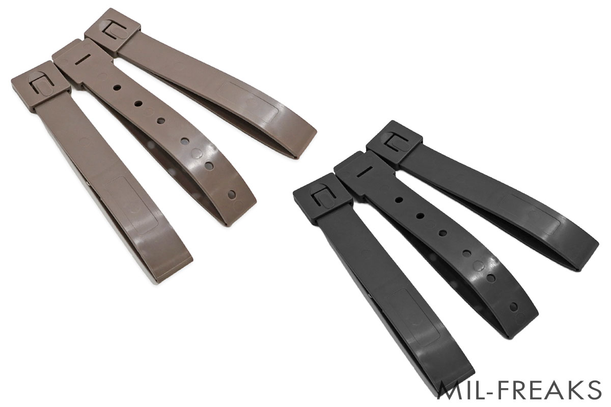 FMA TACTICAL TAILORタイプ 5インチ (LONG) マリス MOLLEクリップ 3本セット