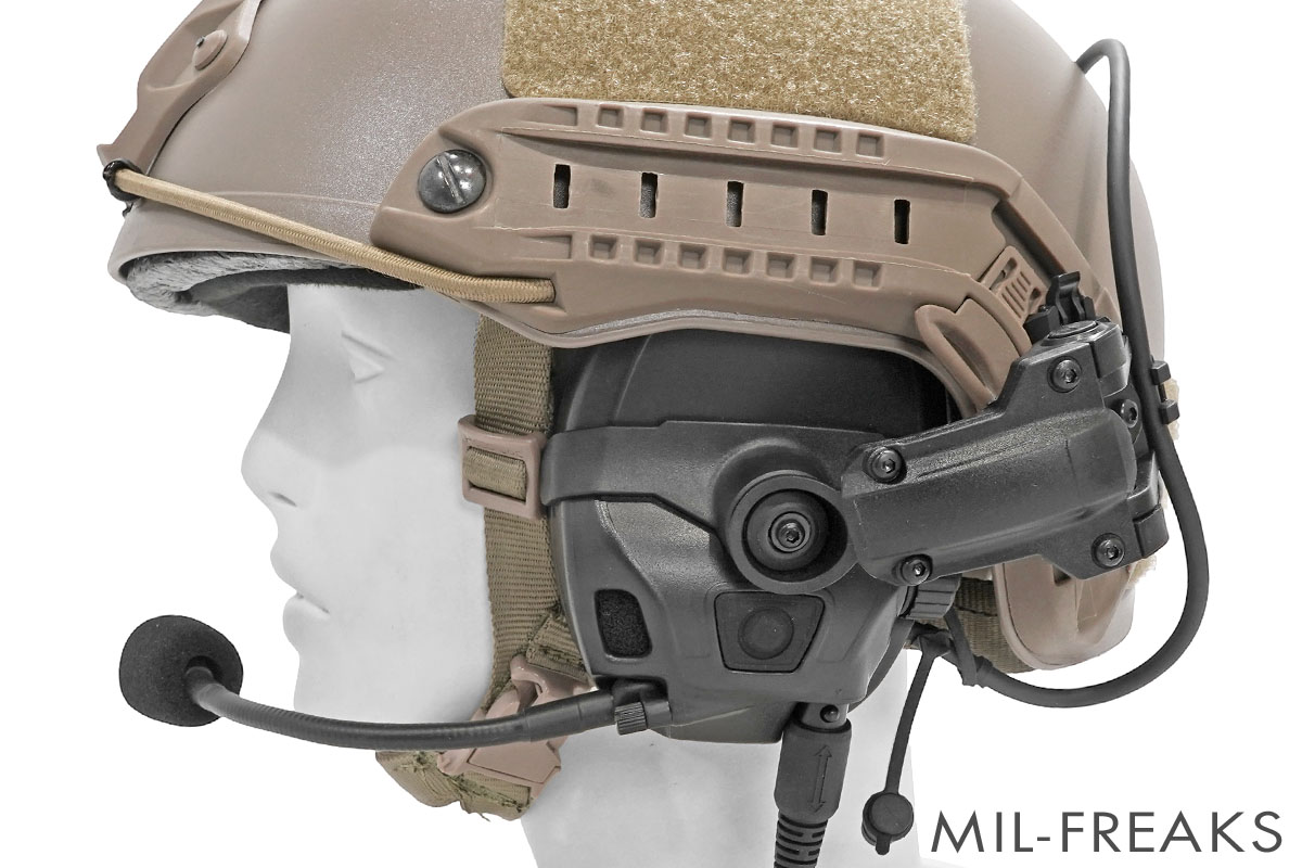 FMA x FALCO (FCS) Ops-Coreタイプ AMPヘッドセット - PRO アップグレード Ver. ARCレールアダプターセット ブラック