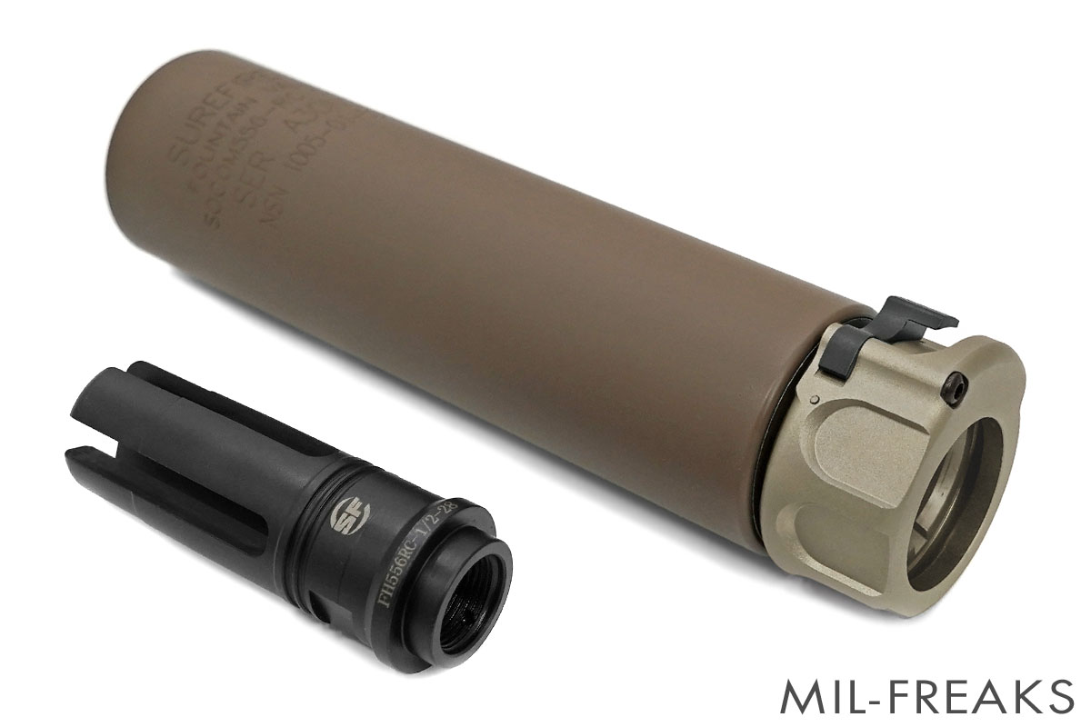 Airsoft Artisan SureFireタイプ SOCOM-RC サプレッサー + SF4Pタイプ