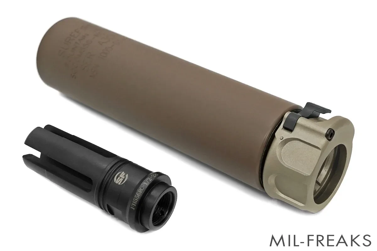 Airsoft Artisan SureFireタイプ SOCOM-RC サプレッサー + SF4Pタイプ