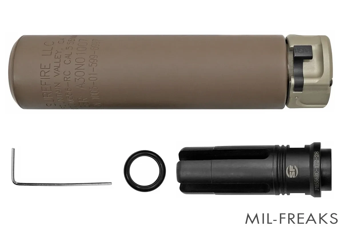 Airsoft Artisan SureFireタイプ SOCOM-RC サプレッサー + SF4Pタイプ