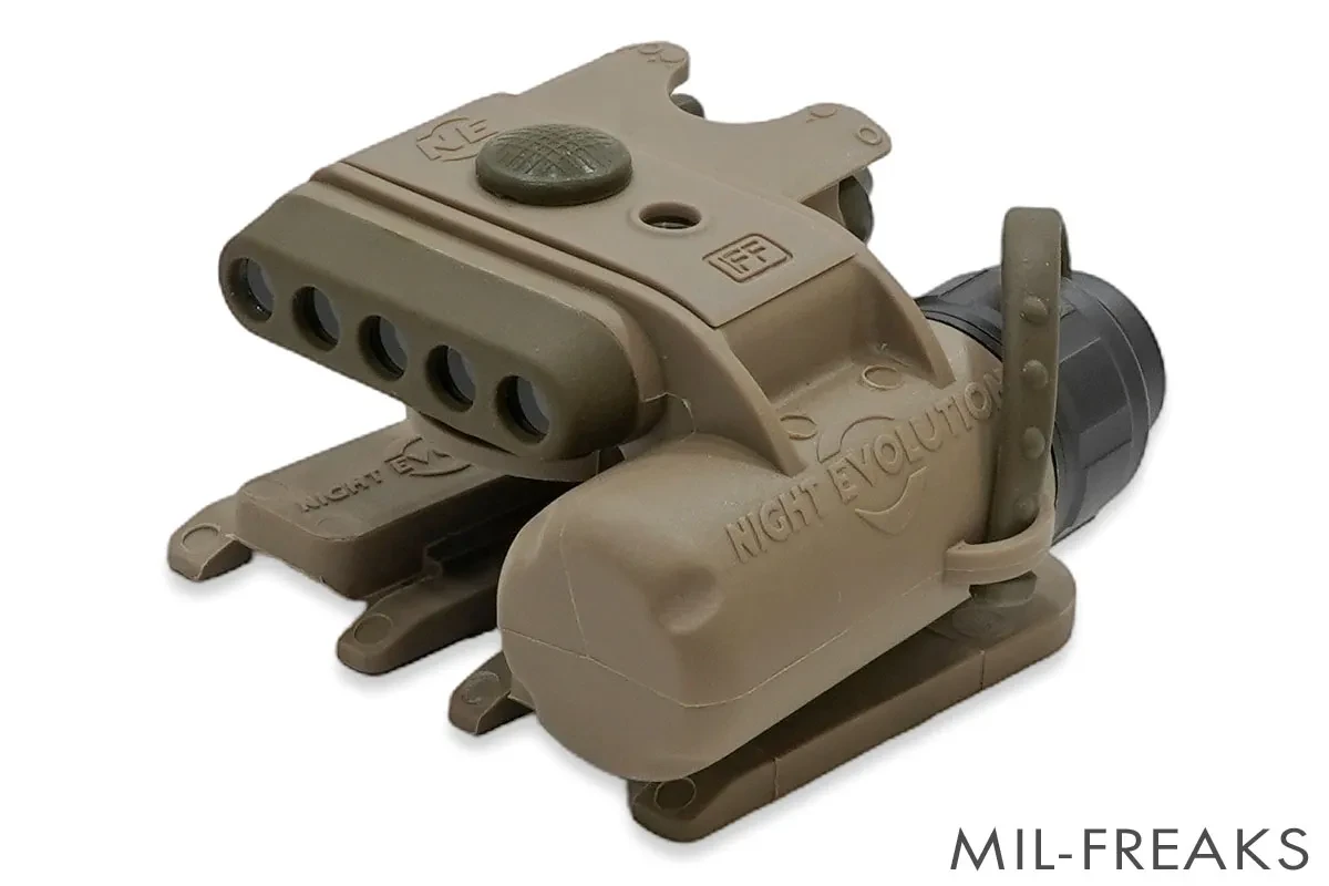 Night Evolution SureFireタイプ HL1-TN LED ヘルメットライトセット
