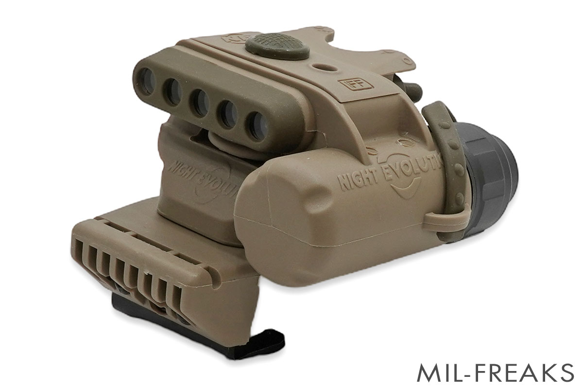 Night Evolution SureFireタイプ HL1-TN LED ヘルメットライトセット