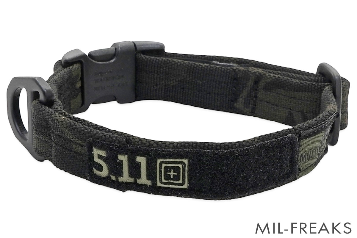5.11 Tactical Mission Ready ドッグカラー (首輪) 2.0 マルチカムブラック