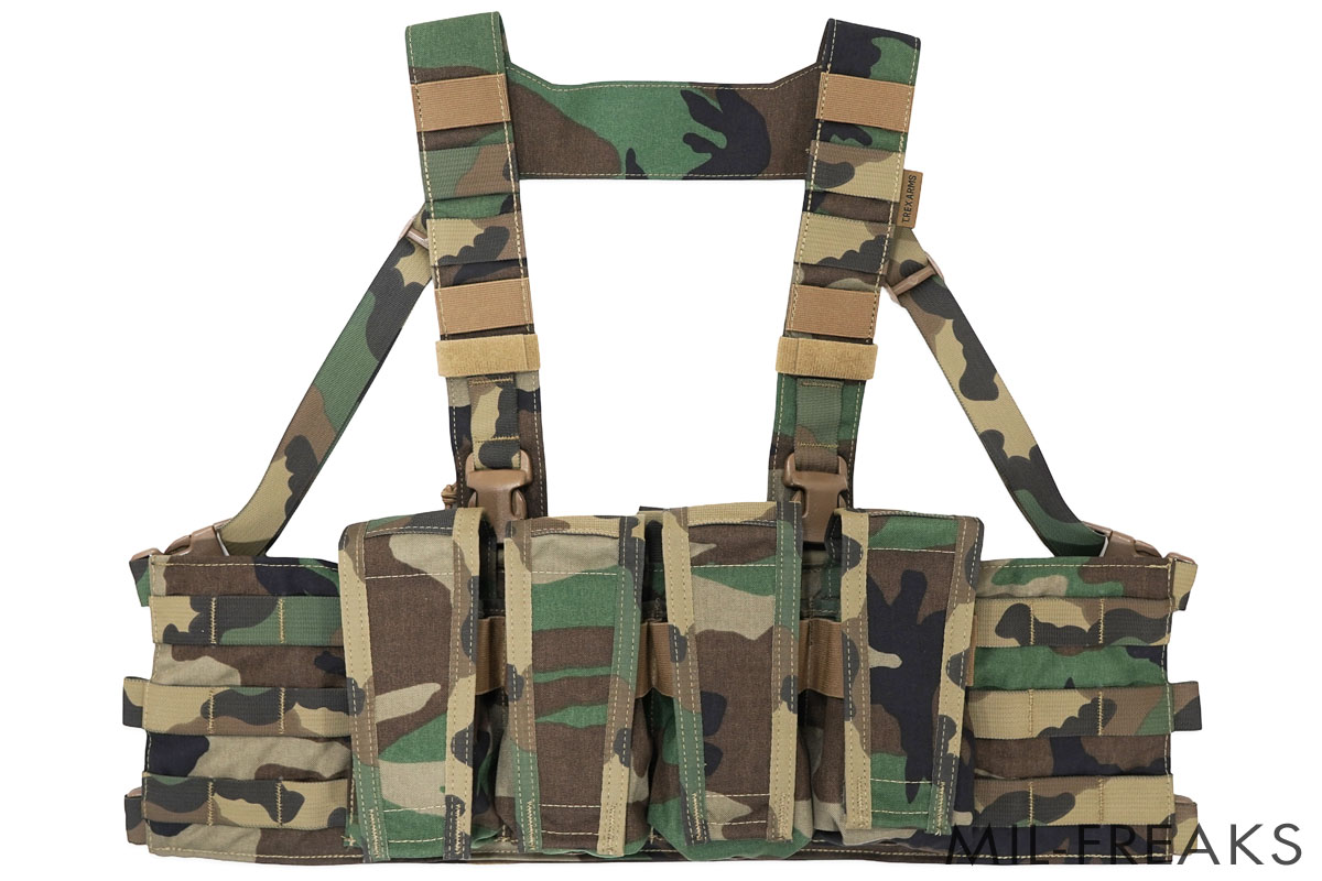 T.REX ARMS Quad Flap チェストリグ M81 ウッドランド