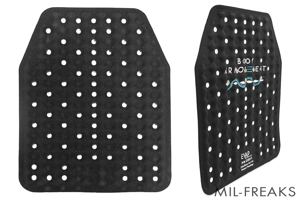 MILITECH 10x12 Multi Curve 防弾プレート BODY ARMOR VENT I.C.E. Retro Fit Kit (GEN II) プレートキャリア
