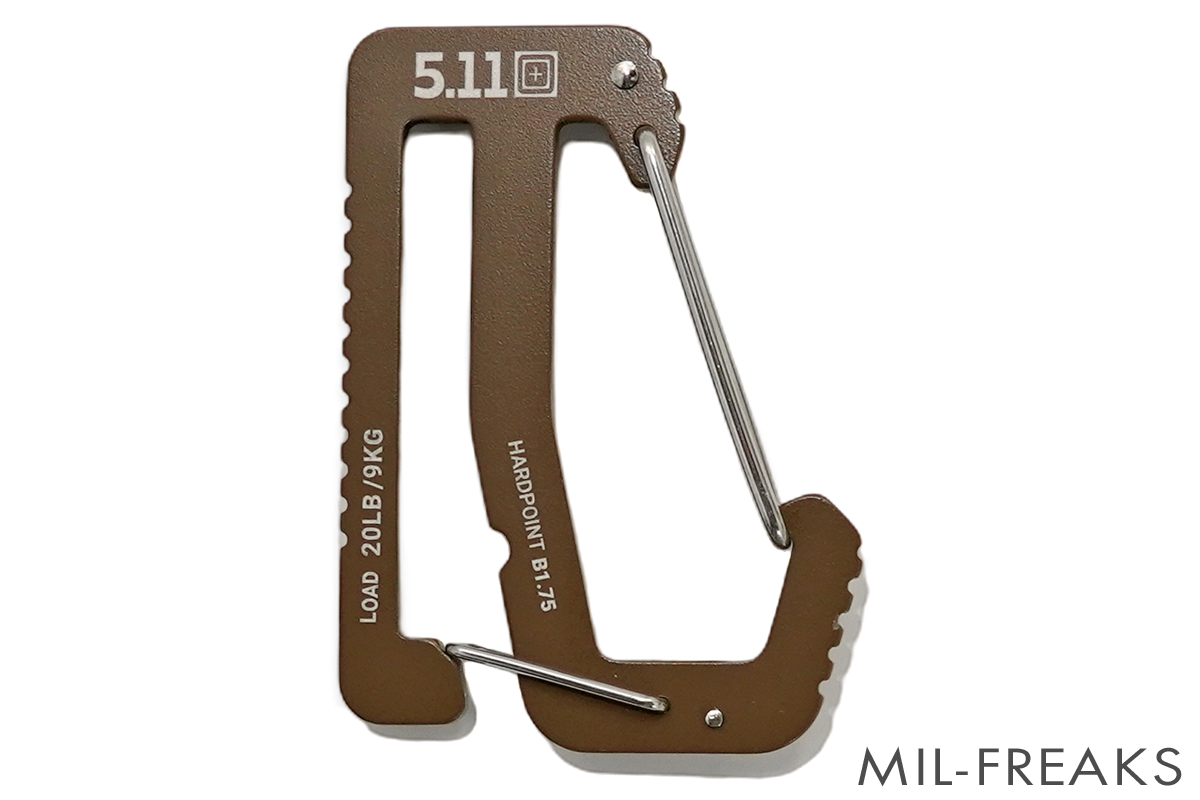 5.11 Tactical Hardpoint B1.75 カラビナ Kangaroo コヨーテブラウン