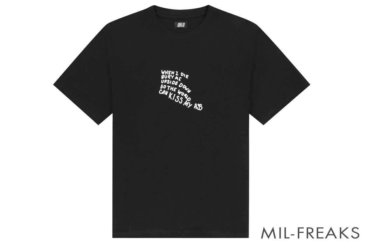 QILO Tactical “Script” Tシャツ ブラック