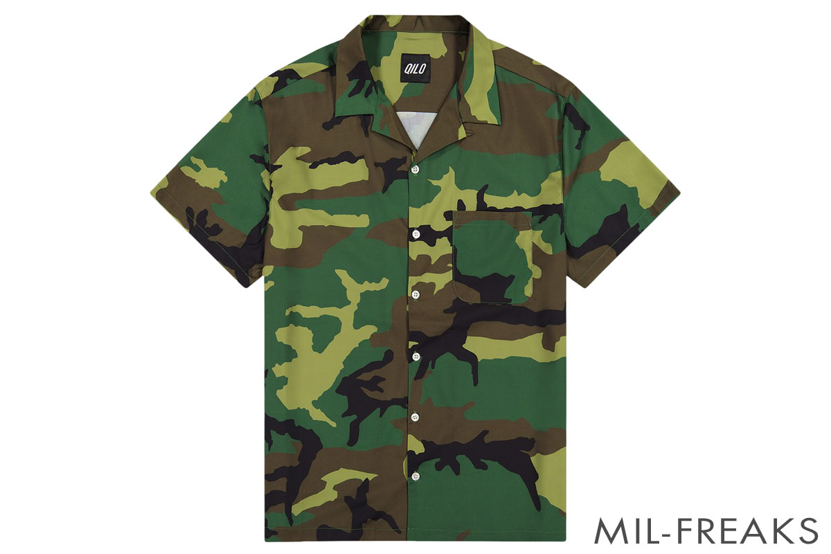 QILO Tactical “Jungle Fever Dreams Collection Pt3” リゾートシャツ ERDLパターン