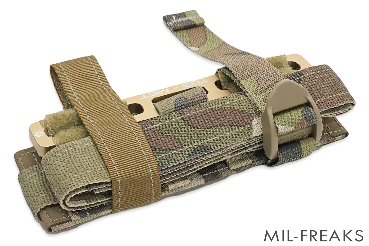 SHEKKIN GEARS TQSタイプ M.E.T. MilitaryEmergencyTourniquet Gen3 止血帯 マルチカム