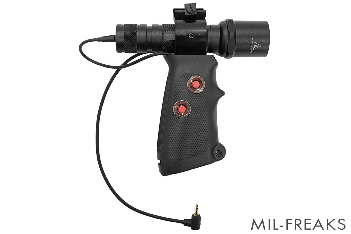 SHEKKIN GEARS デルタフォース Gangsta Grip カスタム グリップライト + SureFireタイプ 6Pライトセット