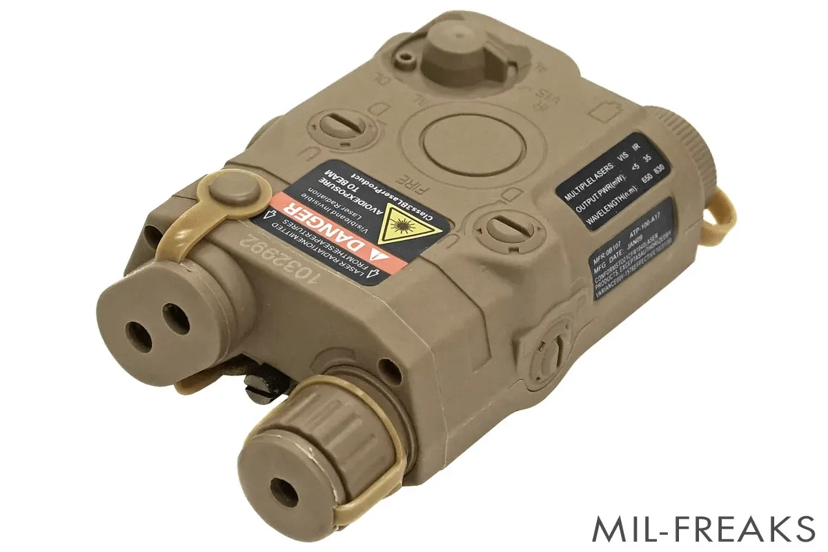 FMA AN/PEQ-15 ATPIAL バッテリーケース 刻印タイプ TAN リアル化