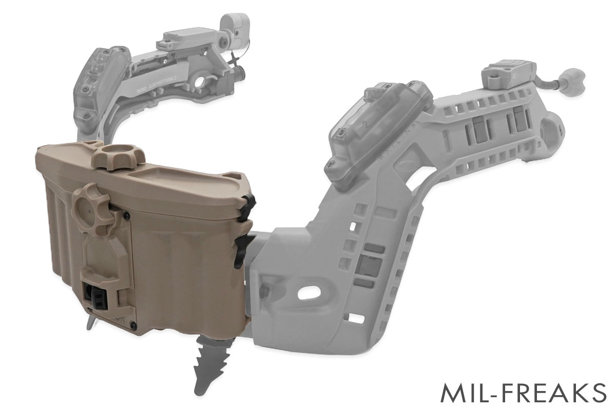 FMA Ops-Coreタイプ RAILINK ヘッドマウント型システム バッテリーパック TAN
