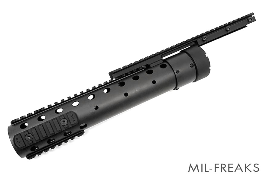 Airsoft Artisan PRIタイプ MK12 Mod H 12インチ カーボンハンドガード ブラック AEG/MWS/GBB/PTW用