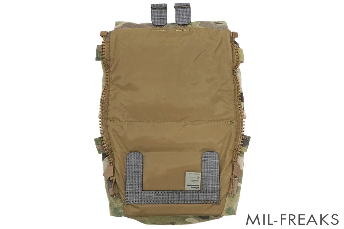 FERRO CONCEPTS Back Panel Double Pouch ZIP ON バックパネル