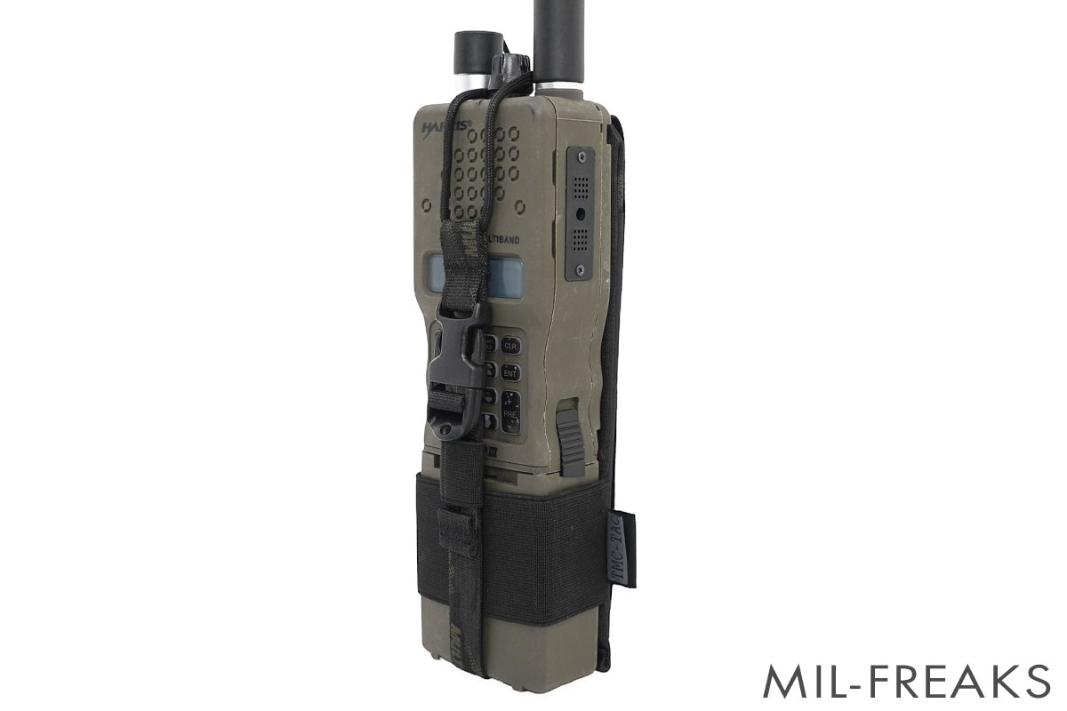 TMC ライトウェイト ユニバーサル MBITR MPU-5/PRC-148/152 ラジオポーチ マルチカムブラック