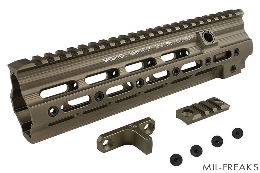 Airsoft Artisan Geisseleタイプ SMR HK ハンドガード 10.5インチ DDC マルイ 次世代HK416用