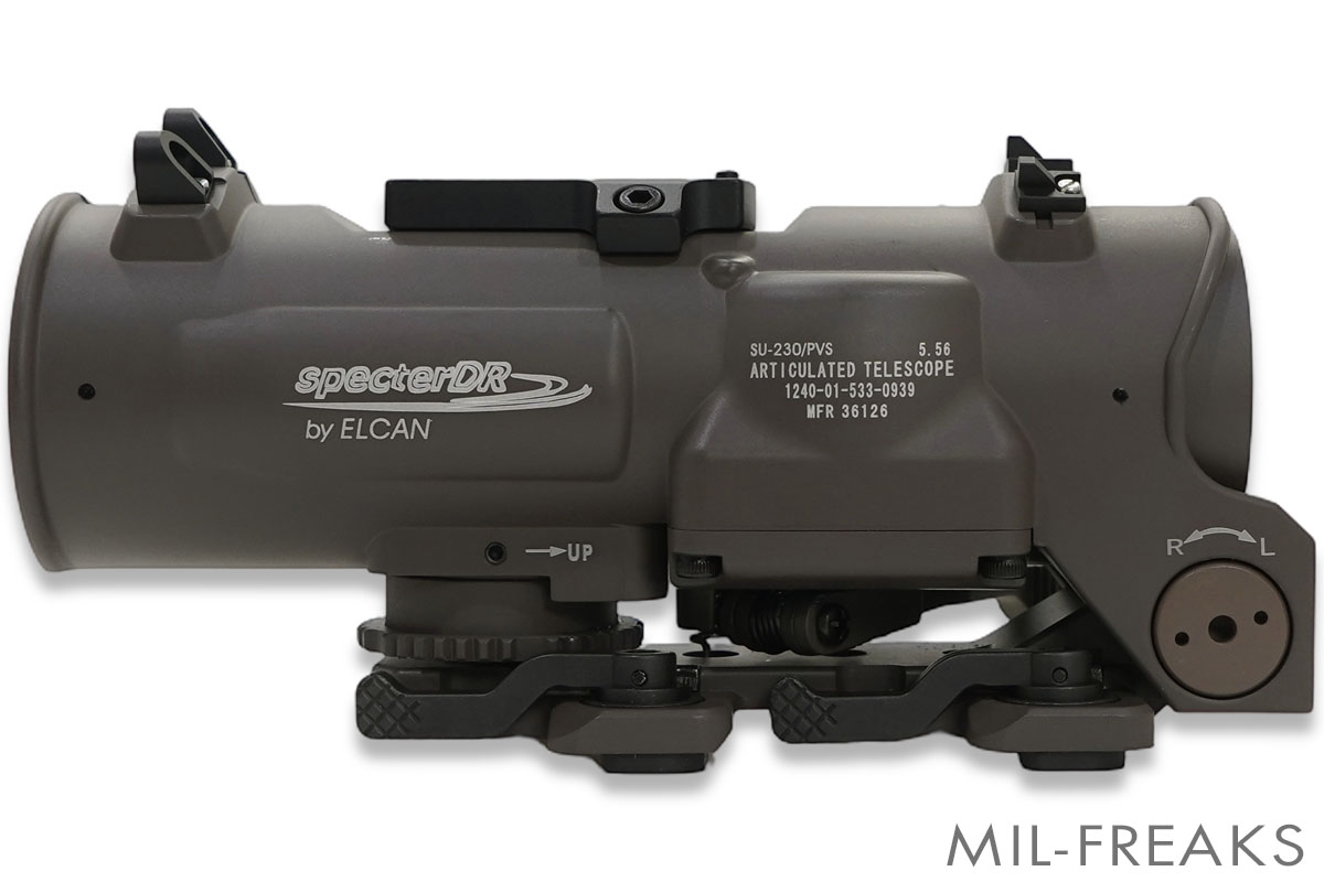Holy Warrior ELCANタイプ Specter DR SU-230 Gen3 556 1-4X 可変倍率スコープ QDマウント フラットダークアース
