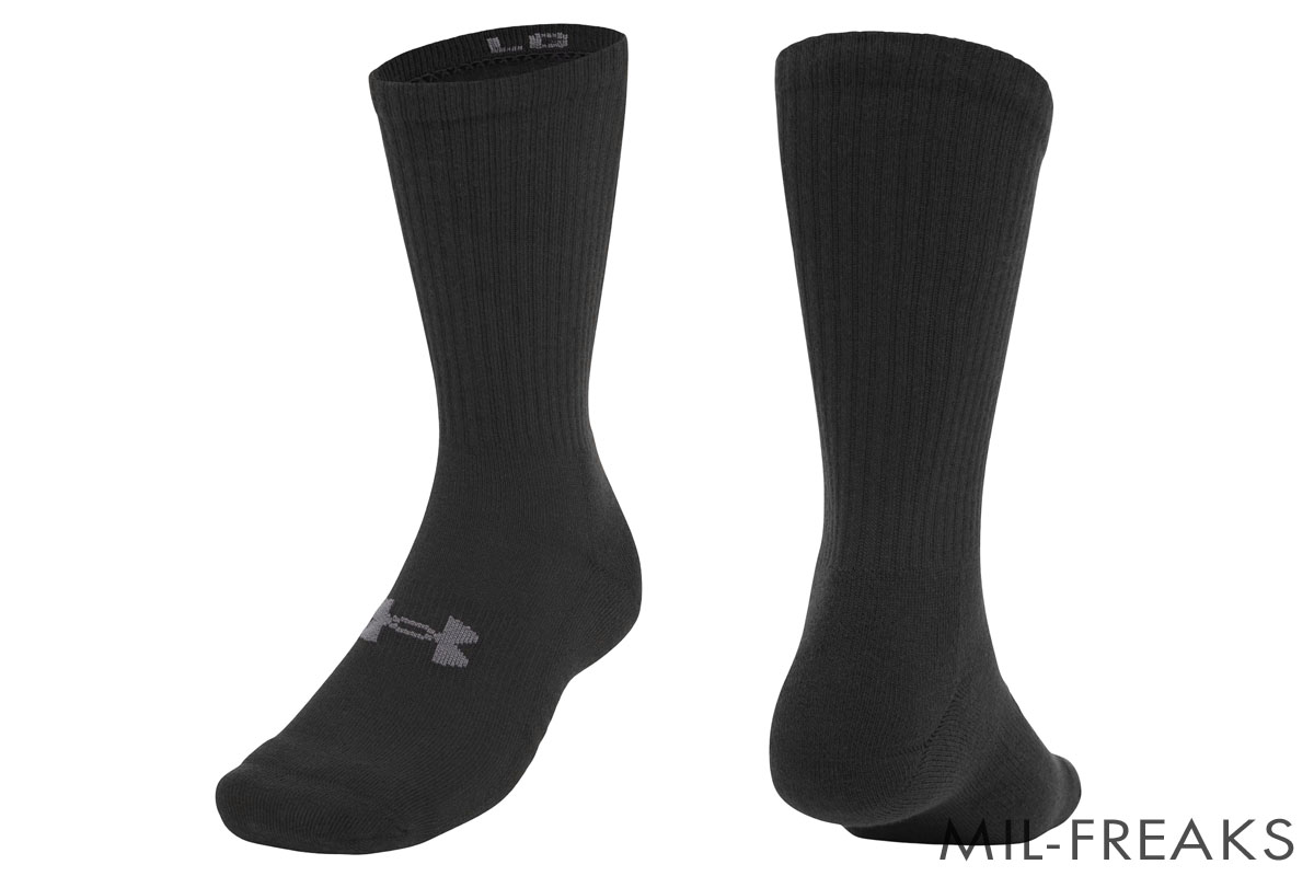 Under Armour Tactical タクティカル ドライ ブーツソックス ユニセックス ブラック