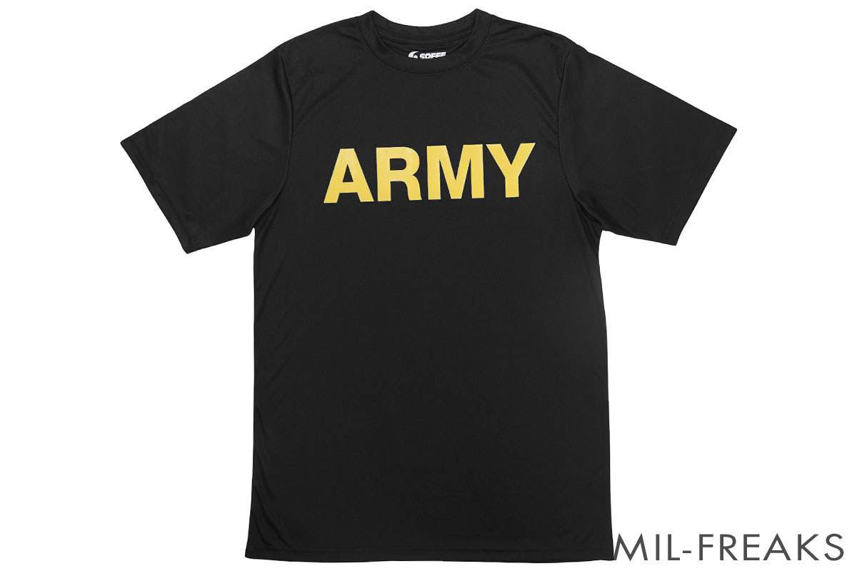SOFFE 8851A ARMY Repreve マイクロデニール PT ドライTシャツ