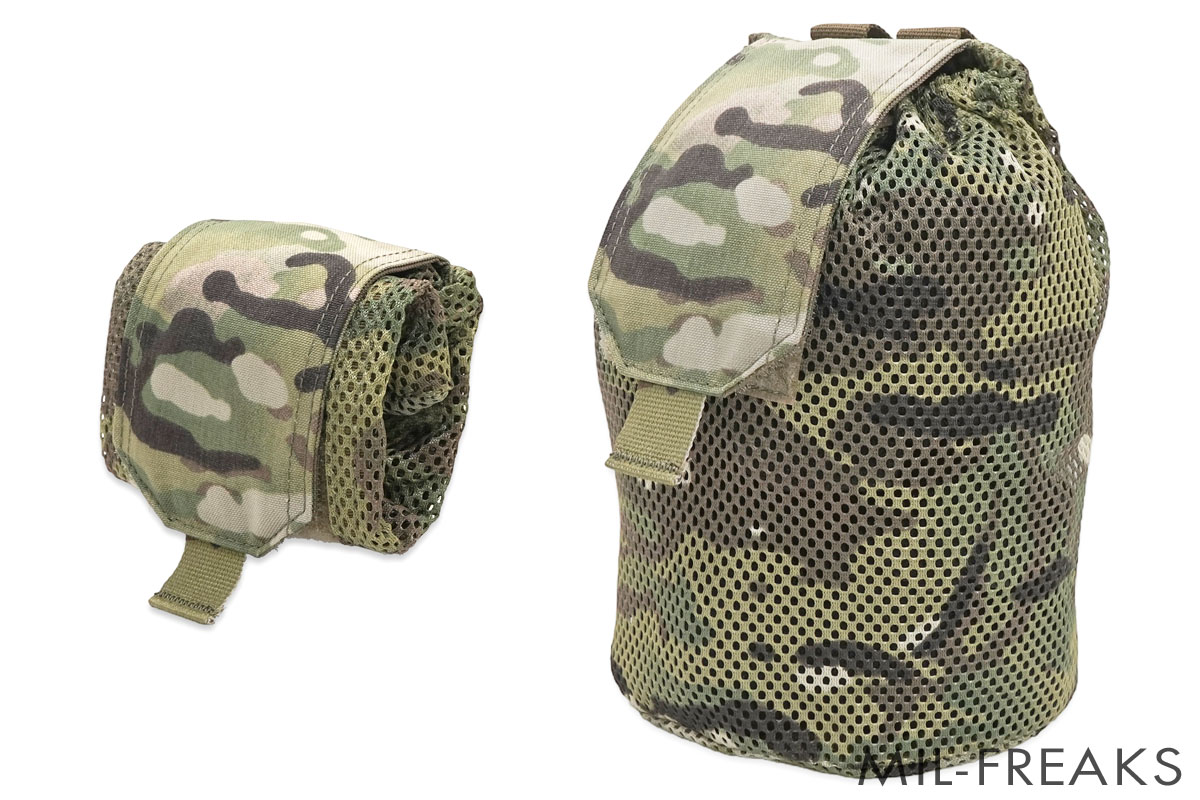 Cootac TYRタイプ Small メッシュ ダンプポーチ マルチカム 実物生地使用
