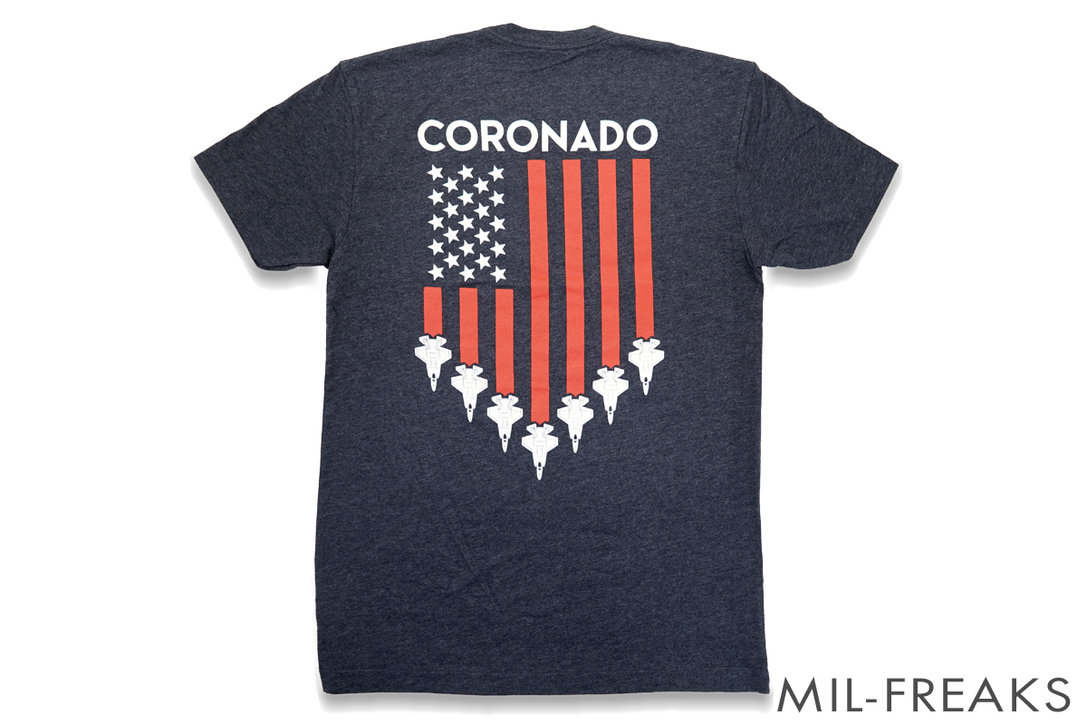 URT “Coronado Show of Force” Tシャツ NAVY ヘザー