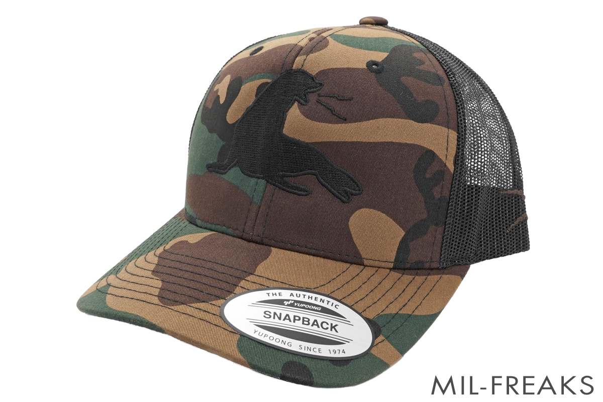 URT CLASSIC ビッグロゴ RETRO TRUCKER メッシュキャップ ウッドランド