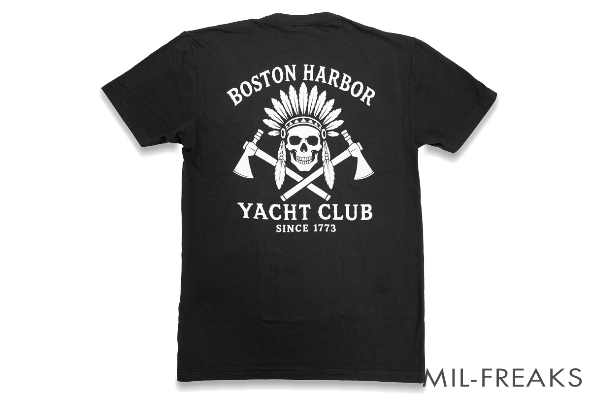 URT “Boston Harbor Yacht Club” Tシャツ ブラック