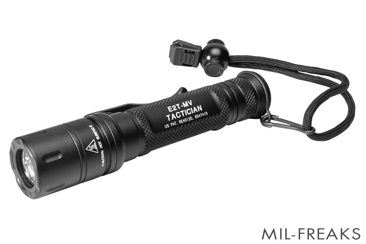 SureFire E2T MaxVision Tactician デュアルアウトプット フラッシュライト