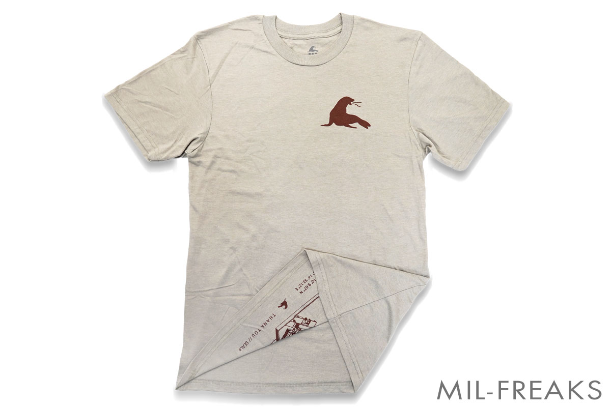 URT “THANK YOU SEALs - OBL Compound” ドライ Tシャツ ライトカーキ