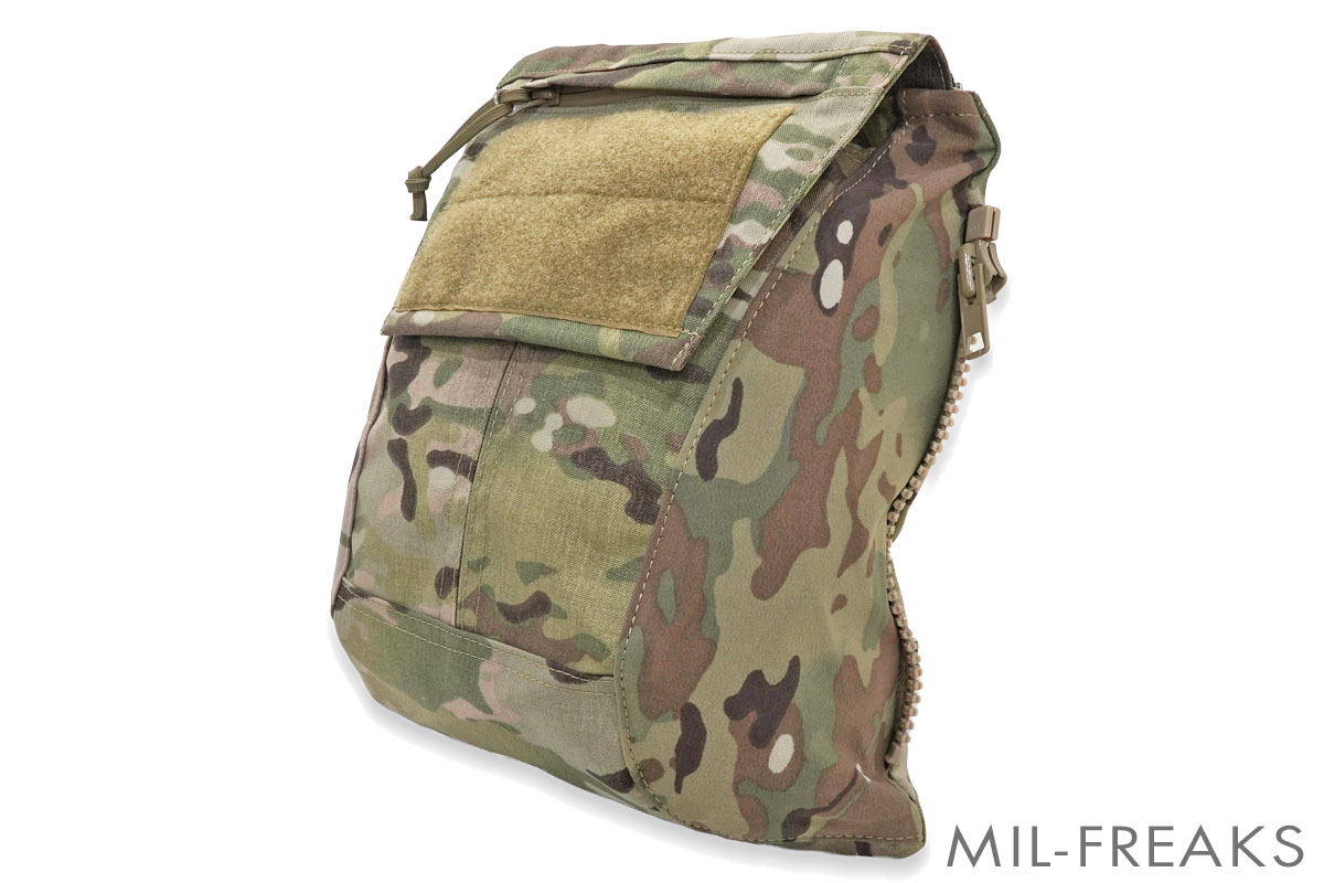 Cootac CryePrecisionタイプ PACK Zip-On バックパネル Gen1 マルチカム 実物生地使用