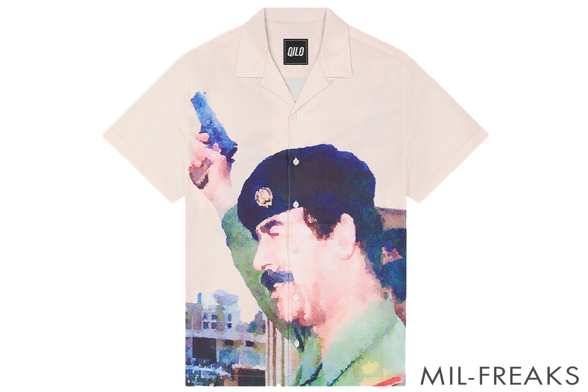 QILO “Saddam” リゾートシャツ Rose water【限定販売】