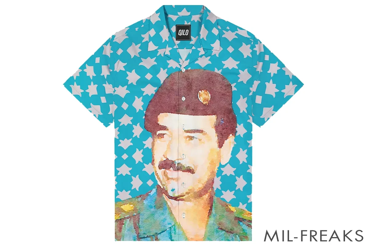 QILO “Saddam” リゾートシャツ Tigris Teal【限定販売】
