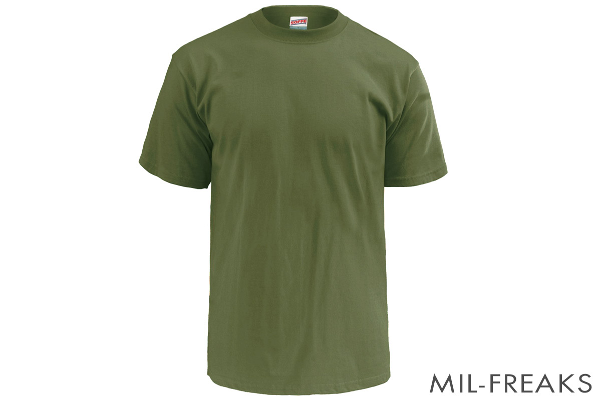 SOFFE M280 USA ポリコットン ミリタリー ドライTシャツ 3枚パック オリーブドラブ
