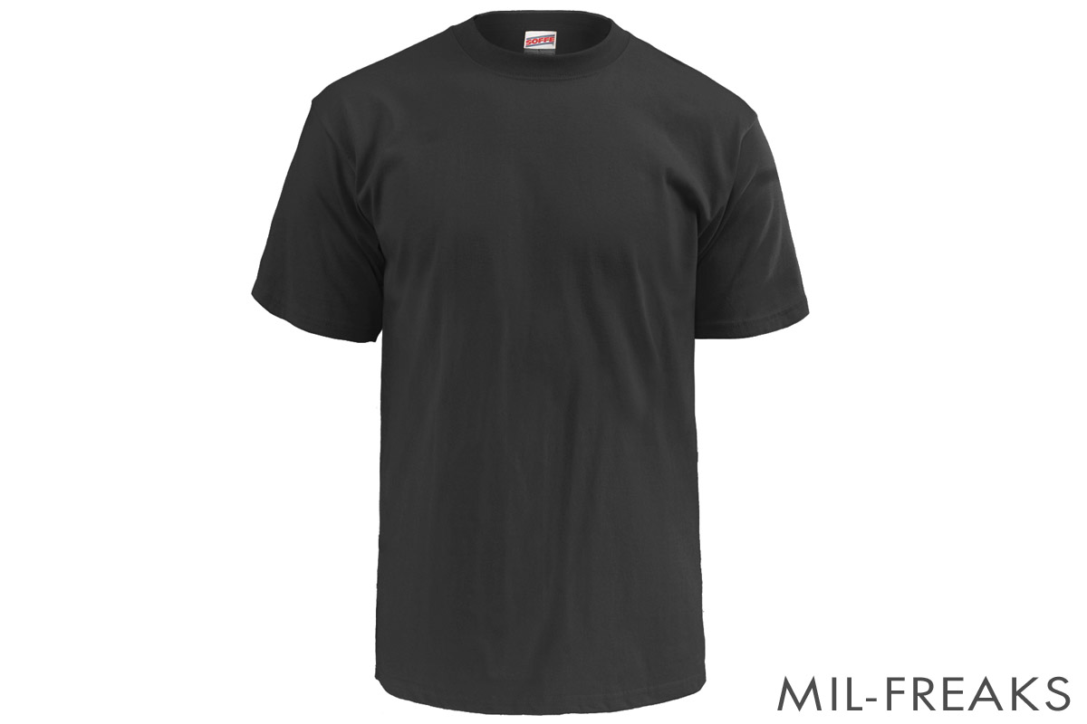 SOFFE M280 USA ポリコットン ミリタリー ドライTシャツ 3枚パック ブラック