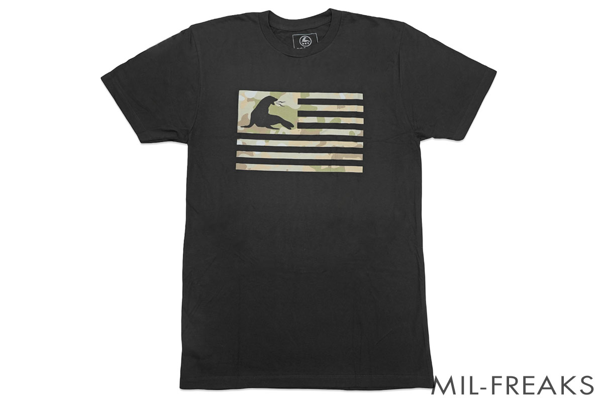 URT “MULTICAM FLAG” Tシャツ ブラック